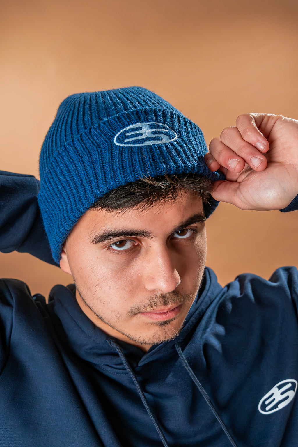 “Midnight” Blue Beanie