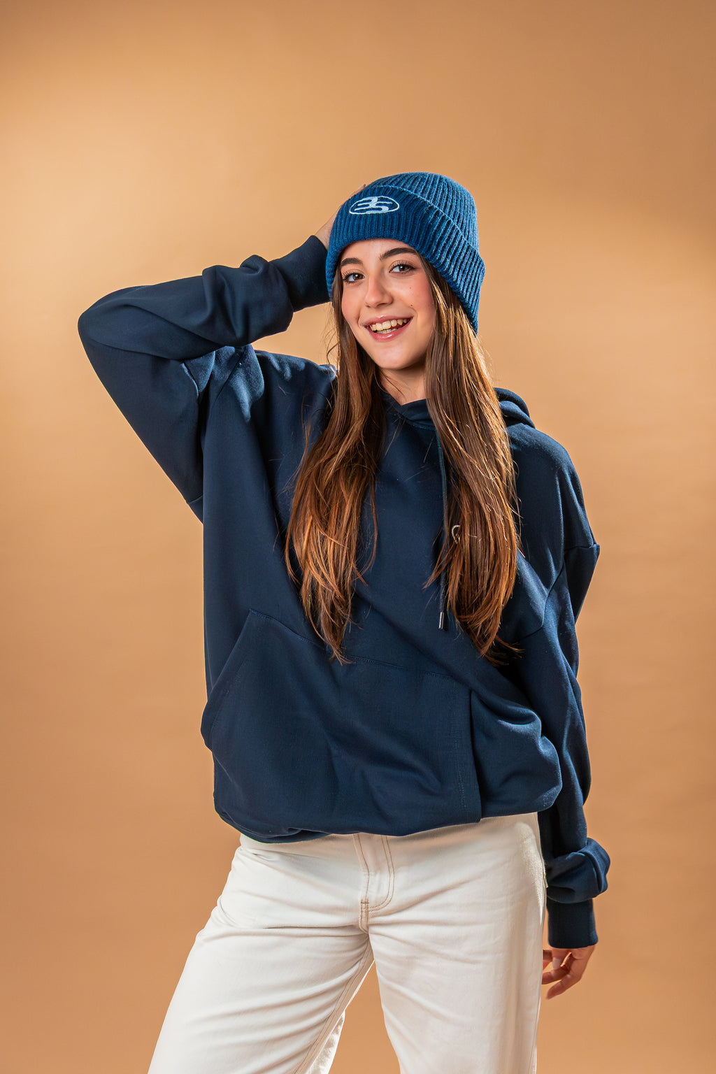 “Midnight” Blue Beanie