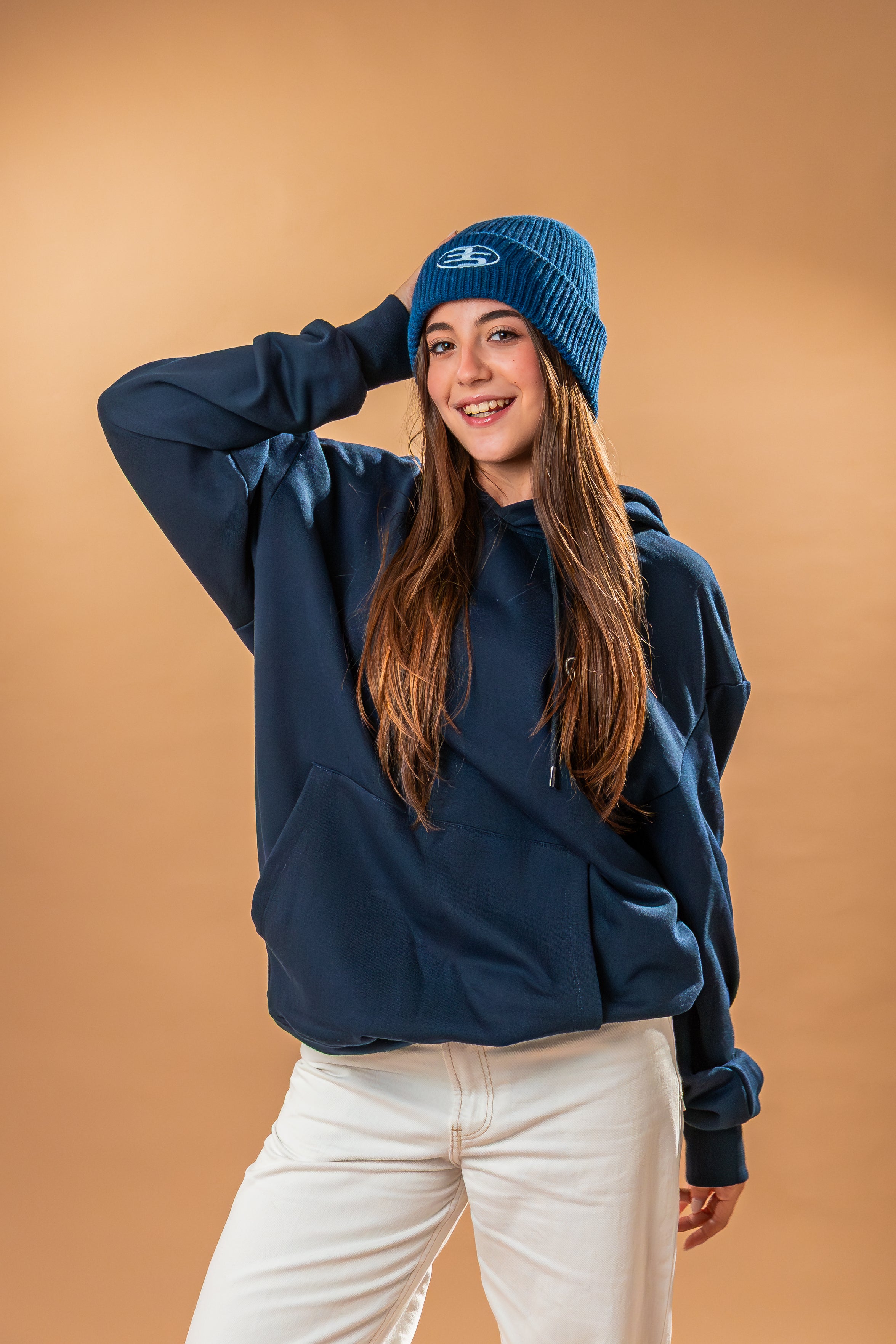 “Midnight” Blue Beanie