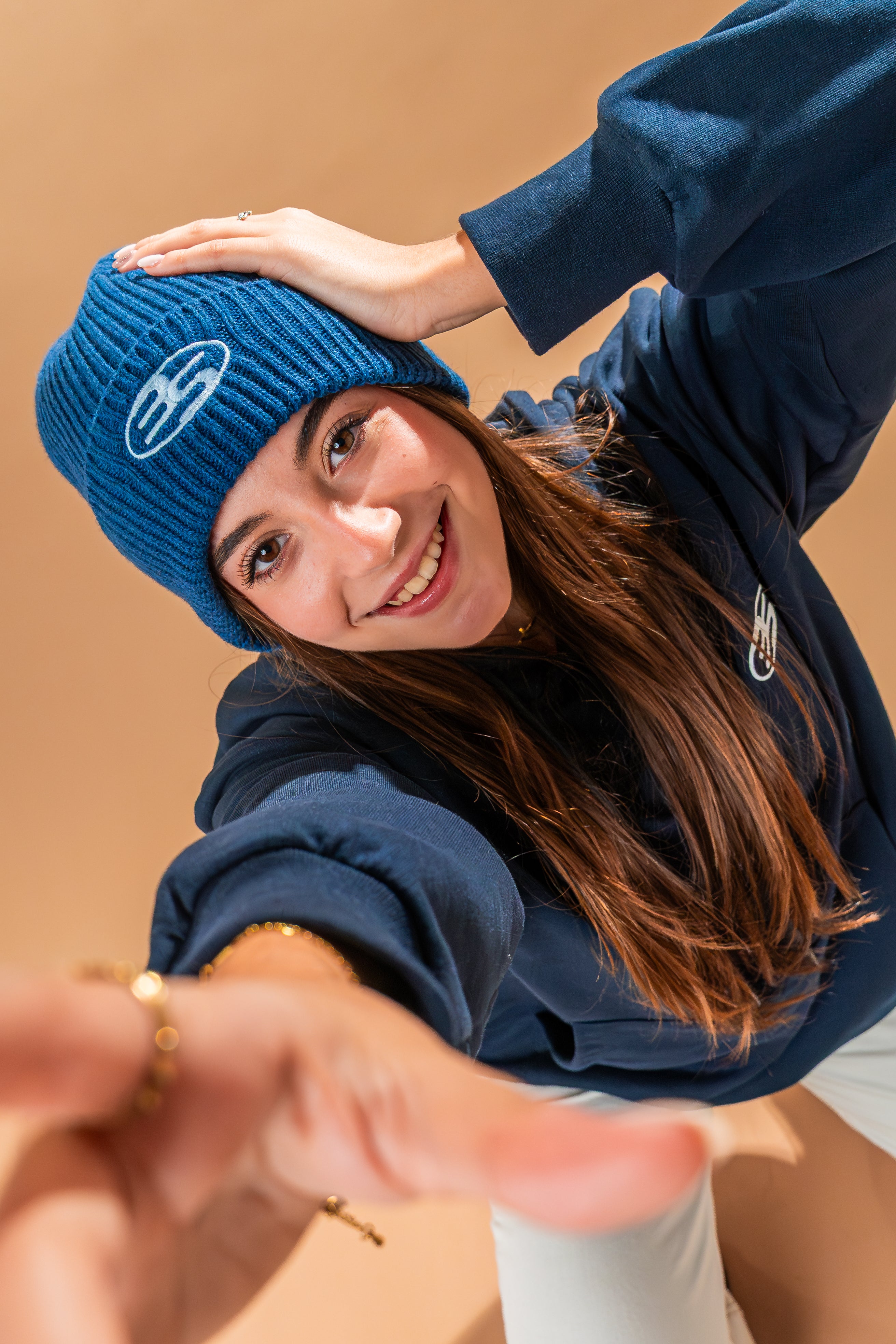 “Midnight” Blue Beanie